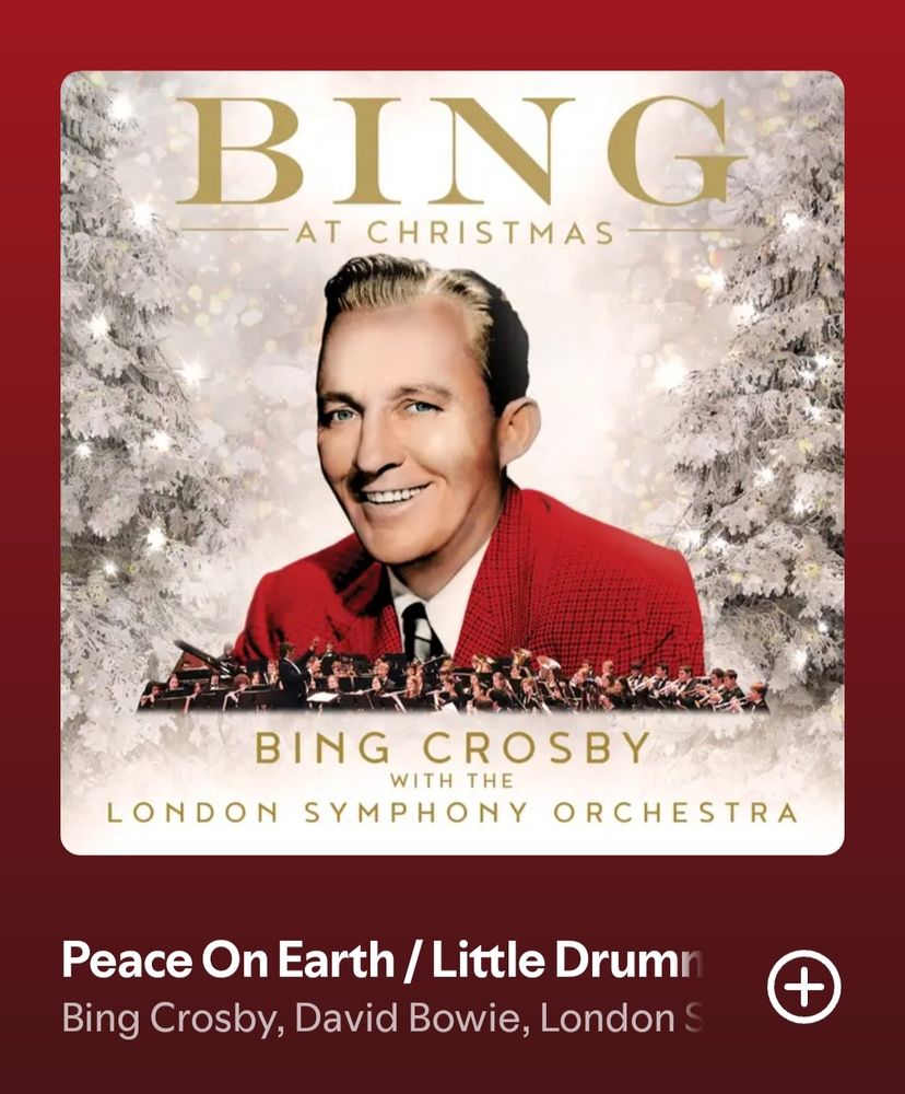 Peace On Earth / Little Drummer Boy by Bing Crosby, David Bowie and the London Symphony Orchestra
