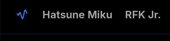 Hatsune Miku and RFK Jr in BlueSky trends.
