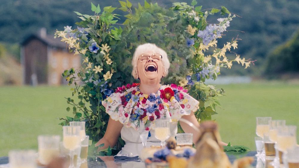 Sophia as Dani in Midsommar. 