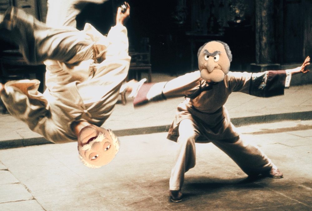 Statler and Waldorf in Crouching Tiger Hidden Dragon.  