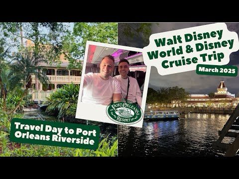 Walt Disney World & Disney Cruise Vlog | Travel Day | Virgin Atlantic | Port Orleans | March 2025