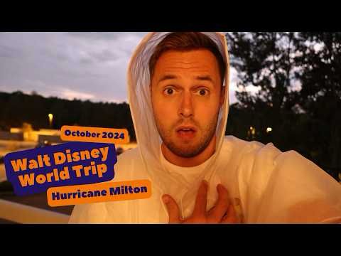 Walt Disney World Vlog | Hurricane at Disney World | October 2024