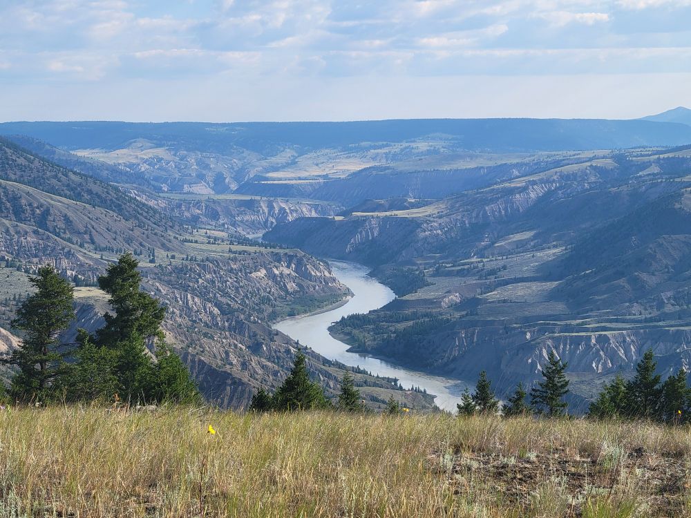 Junction Sheep Range Provincial Park, Fraser River, BC.