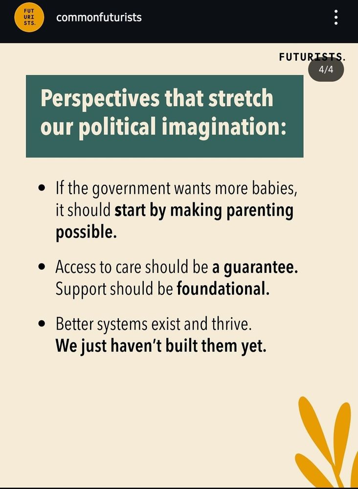 Description of how these decisions go beyond mothers and impact the society