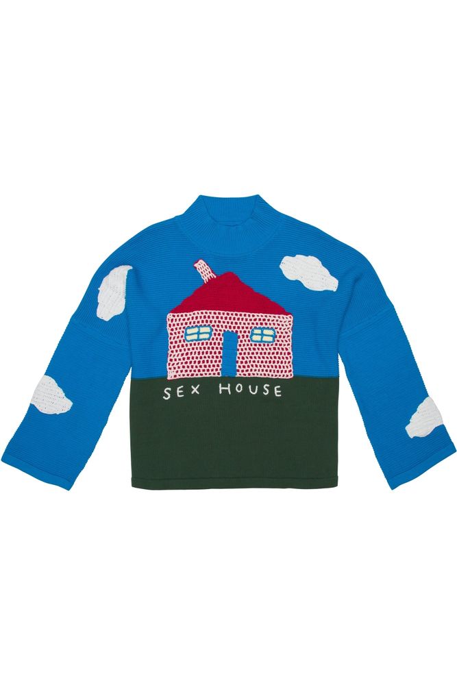 sex house sweater from fashion brand company 