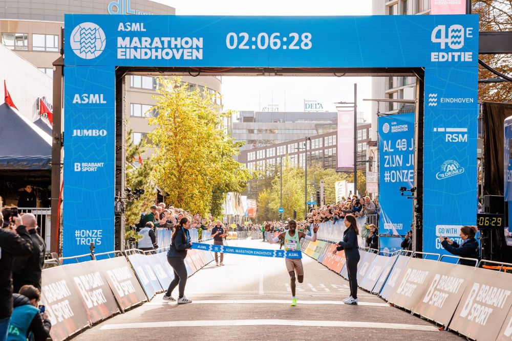 Keniaans succes bij de 40e Marathon Eindhoven