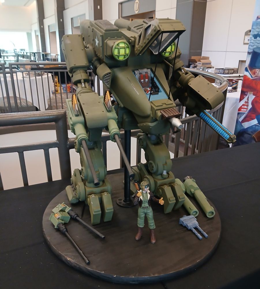 Pilot I painted united with her mech.