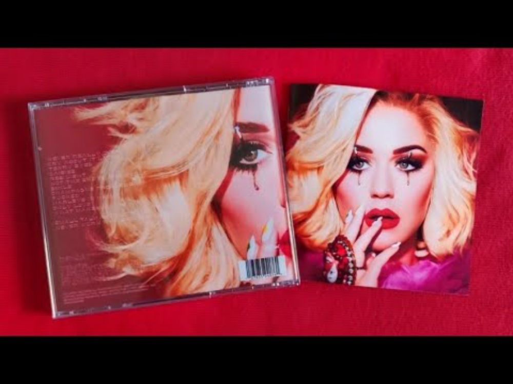 Katy Perry  - Smile Deluxe cd unboxing.