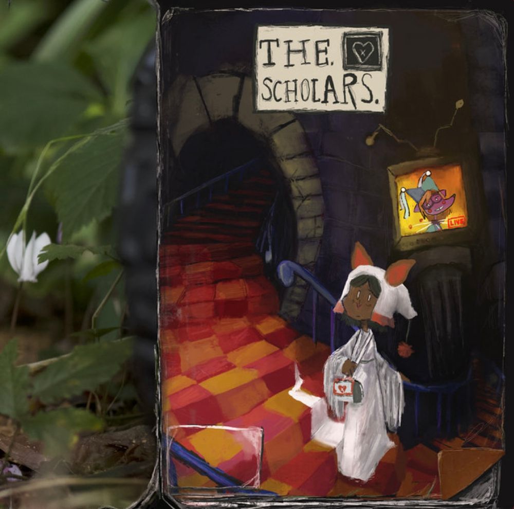 Cover to the Car Seat Headrest album The Scholars. 