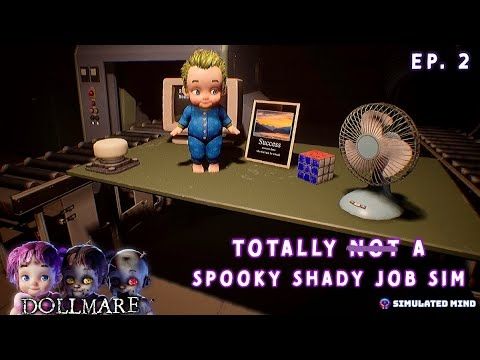 Dollmare | Spooky Shady Job Sim (Ep 2) | Both Endings