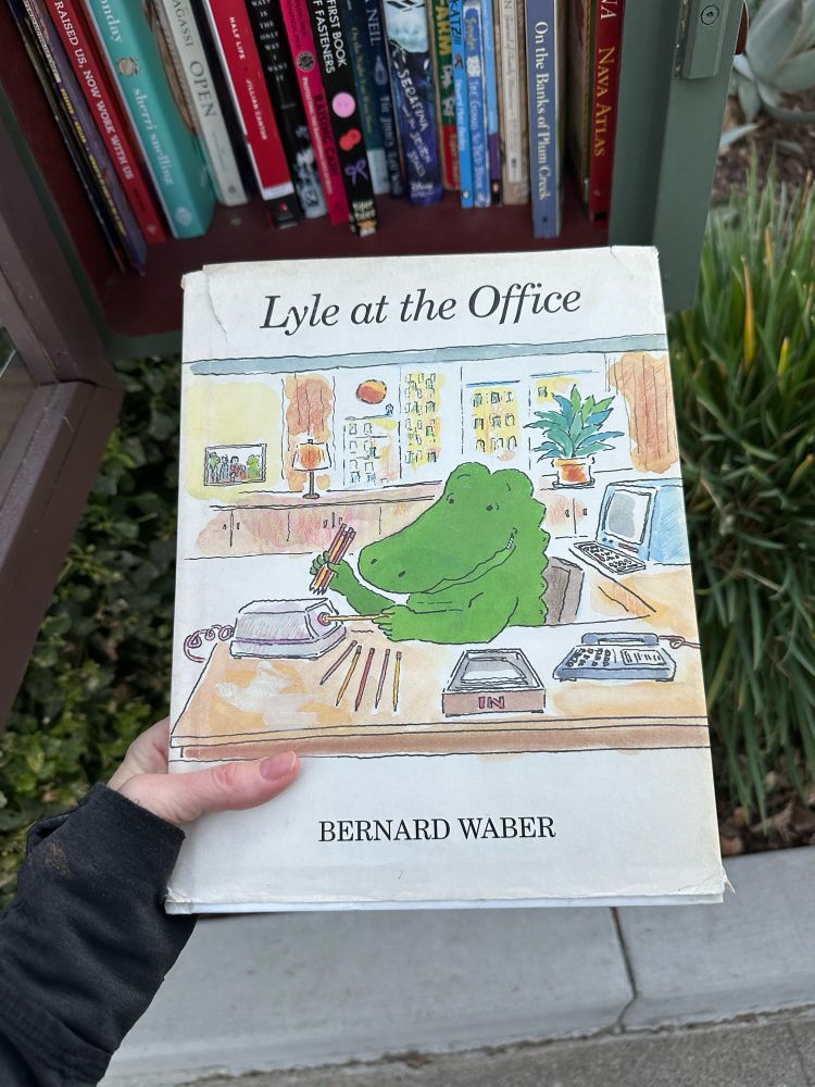 Picture book “Lyle at the Office” by Bernard Waber.