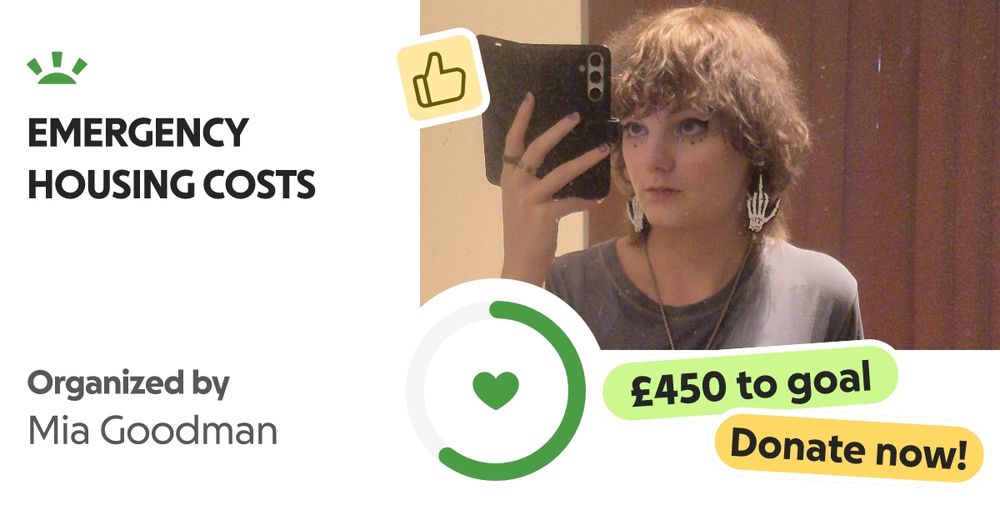 PLEASE help my friend Mia, she is a vulnerable poor young trans woman who makes most of her money … Mia Goodman needs your support for EMERGENCY HOUSING COSTS