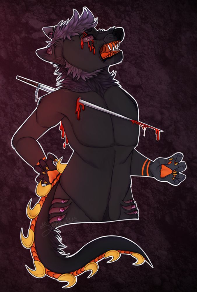 A little blood— oops. Vent art, don’t mind me
