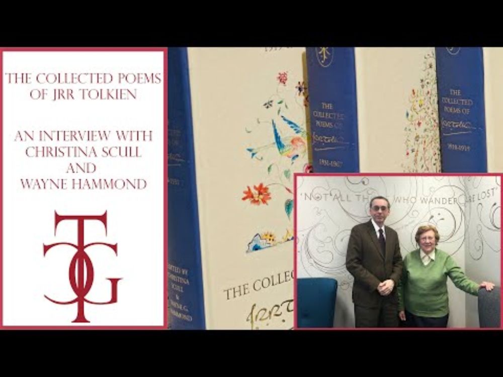 Tolkien's Collected Poems - Livestream chat with Christina Scull and Wayne Hammond