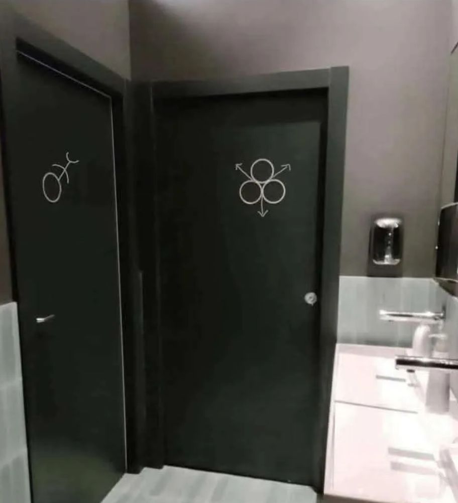 The two genders -- Slaanesh and Nurgle.