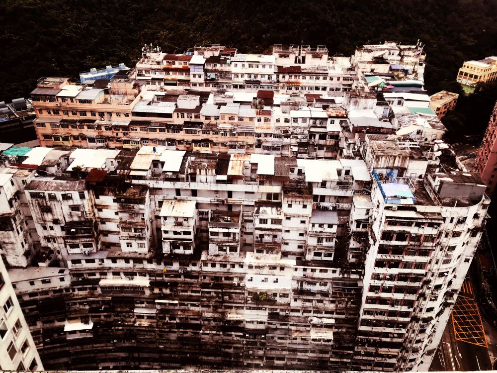 The 'Monster Building' of Hong Kong.