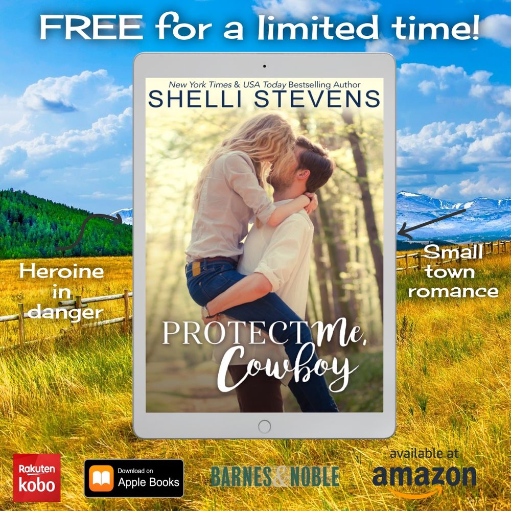 Cover or Protect Me, Cowboy. Man lifting a woman, ranch in the background. 