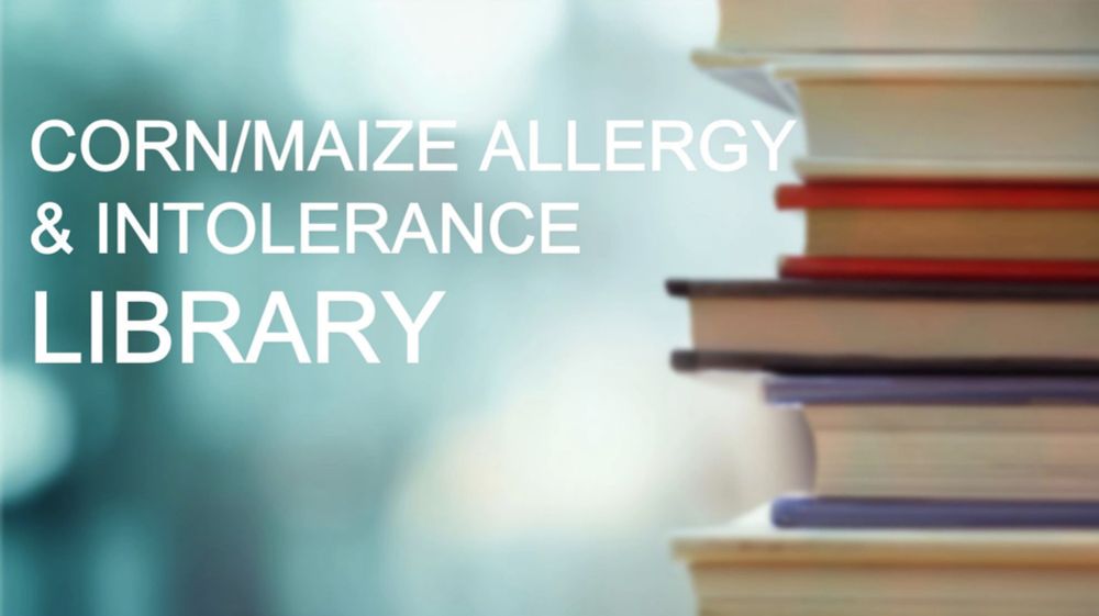 corn allergy library - Notes