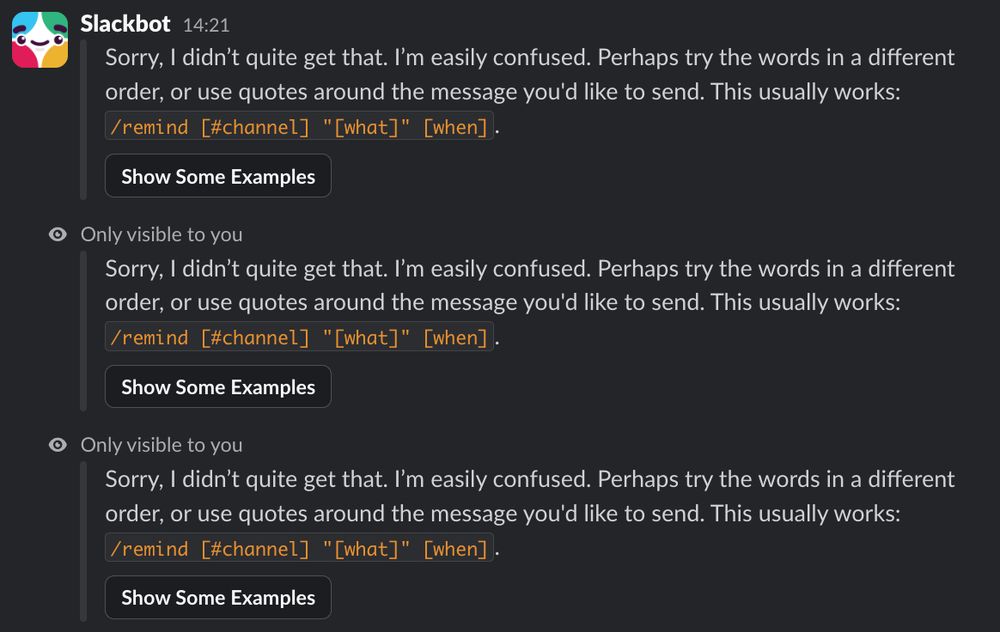 slackbot being an idiot