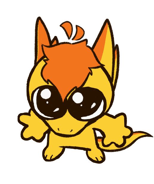 Goober drawing of Rixi made by Sojpan