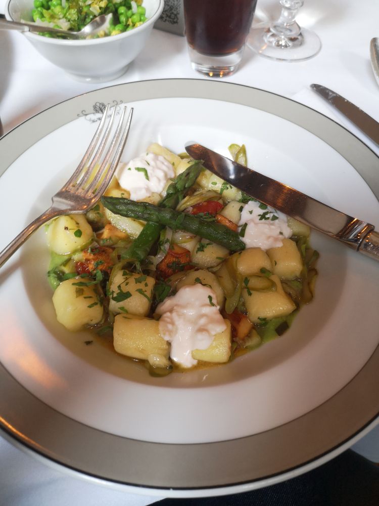 Photo of a gnocchi meal at The Wolseley.