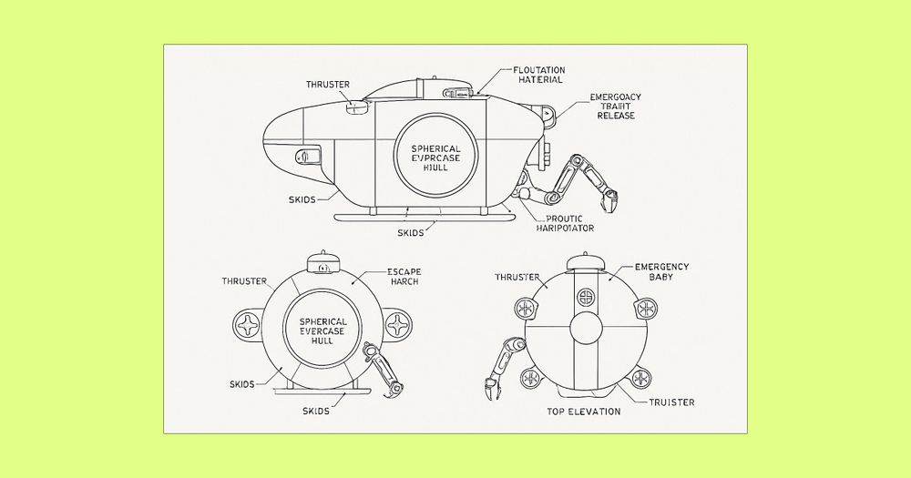 AI has now achieved the impossible — designing a deep-sea submersible safe enough for billionaires to party at the bottom of the ocean.