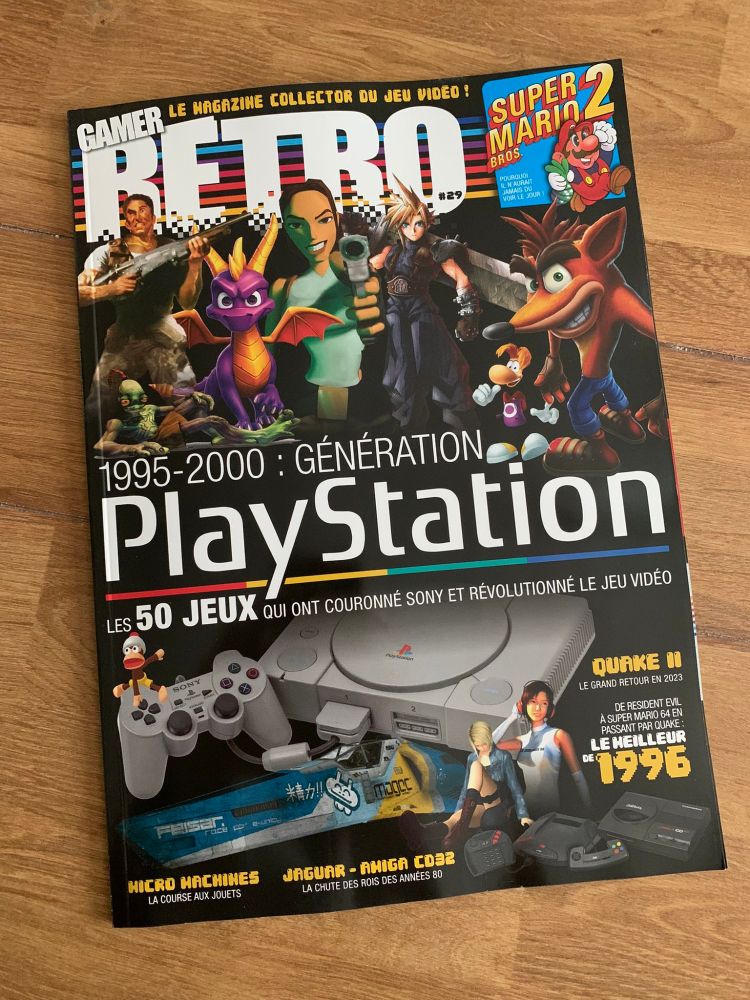 Retrogaming magazine playstation