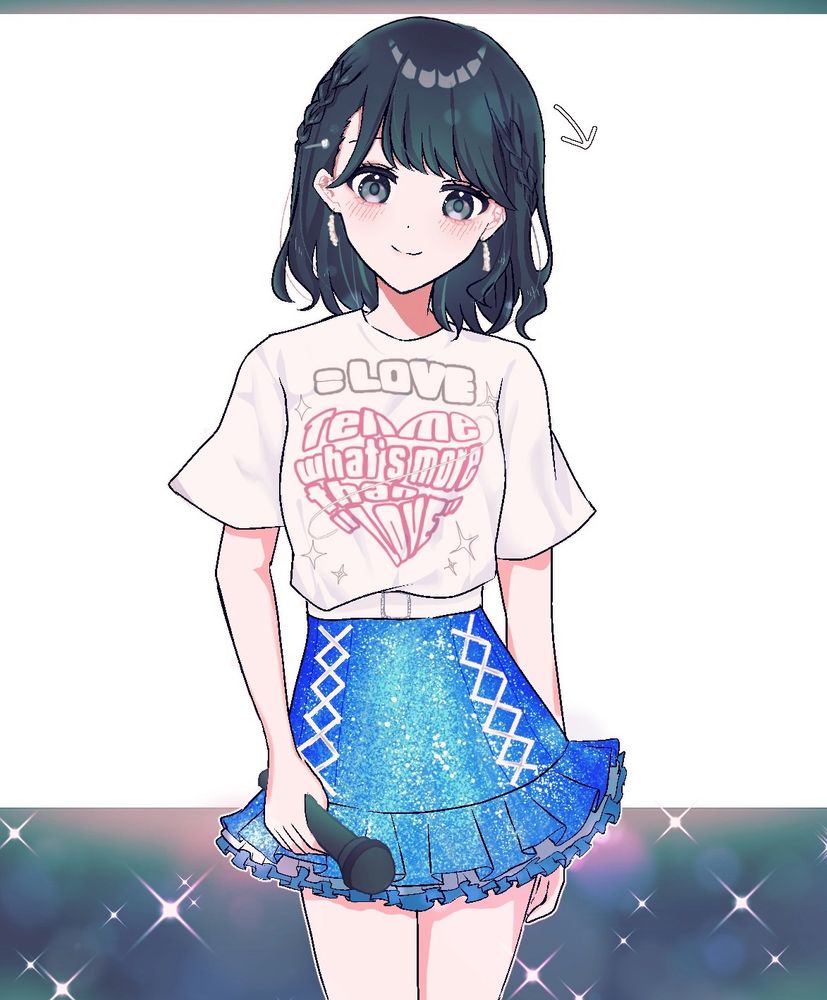 向かいのステージ、目が合った𓇼𓈒𓐍