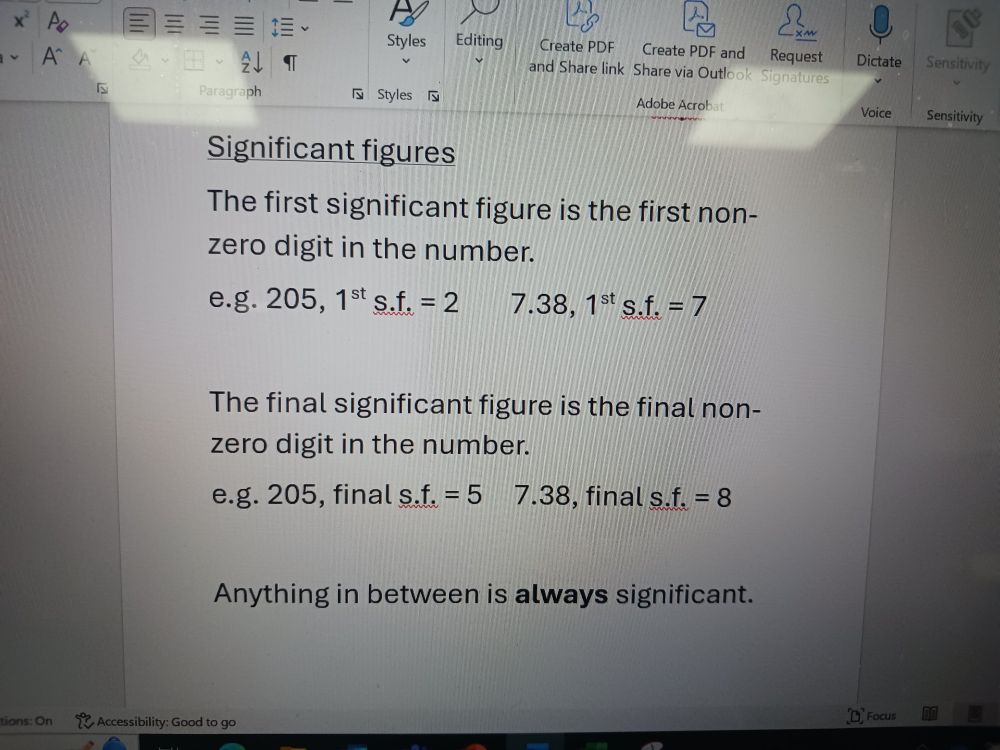 My 3 sentence definition of sig figs. If you want it please DM me as that's quicker