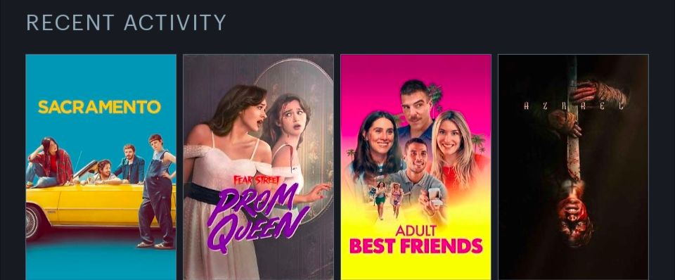 Sacramento, Fear Street: Prom Queen, Adult Best Friends, Azrael 