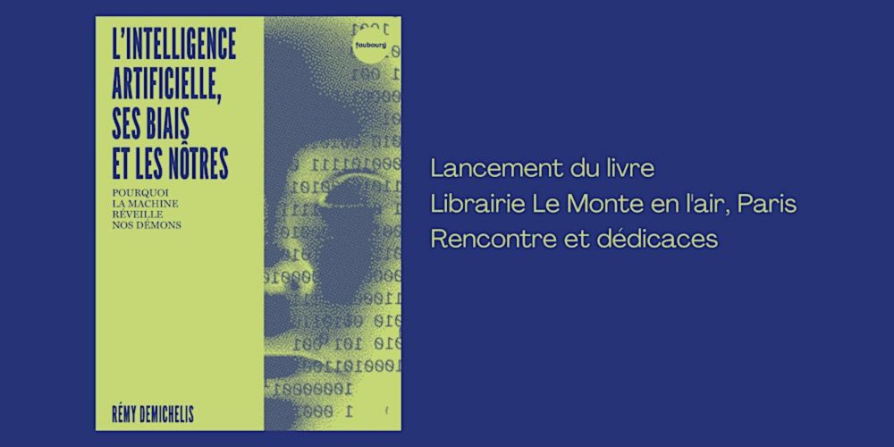 Lancement du livre "L'IA, ses biais et les nôtres"