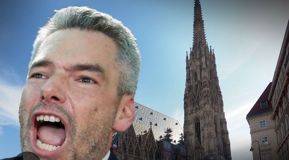 Herr Nehammer brüllt