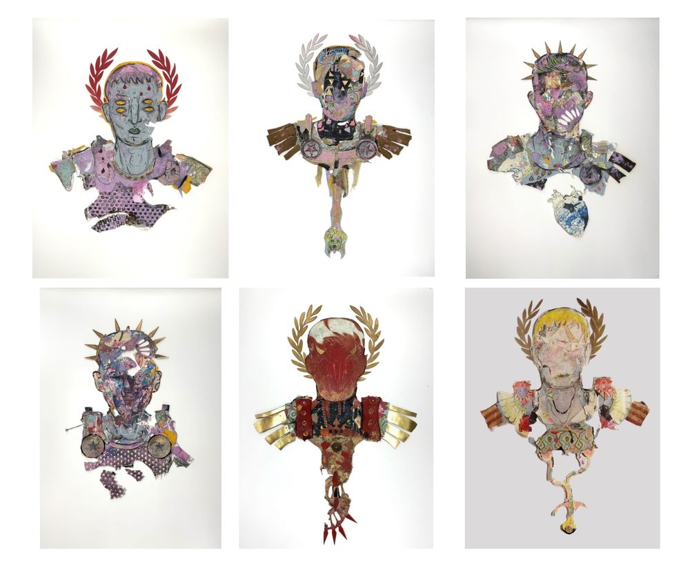 Artwork for issue 10: “The 12 Caesars of Rome” by Marek Danielewski