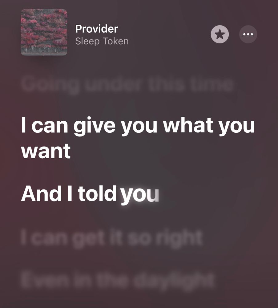 Provider- Sleep token ( pic)