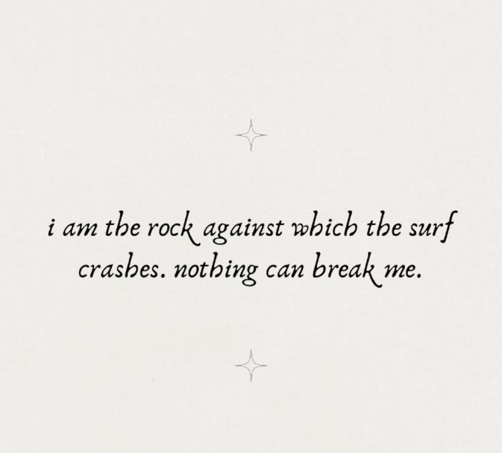 Valkyries Quote from Acosf- I am the rock against which the surf crashes. Nothing can break me.