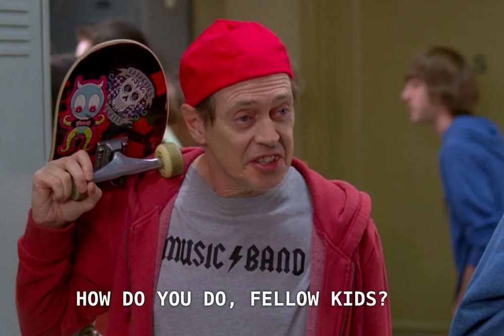 How do you do, fellow kids?