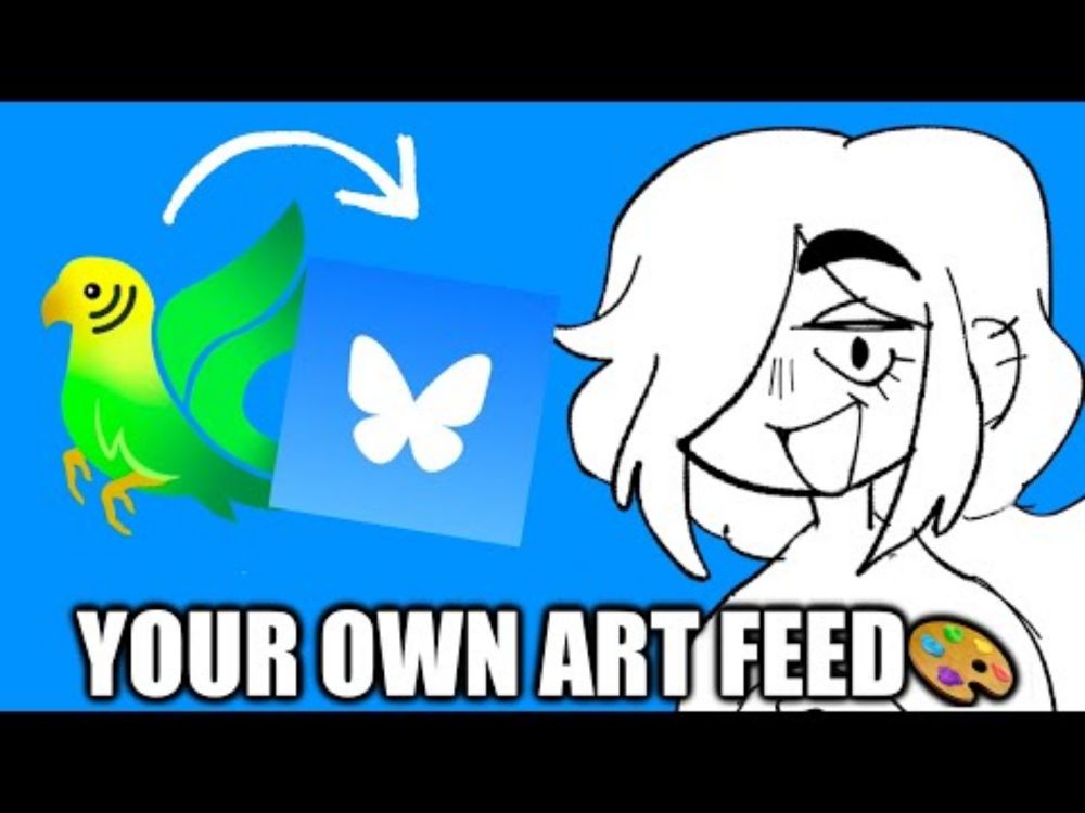 How to make custom Bluesky art feed with Skyfeed (step by step tutorial)