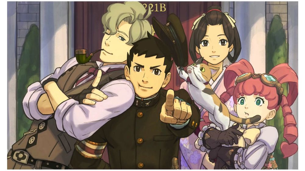 Great Ace Attorney ending.
