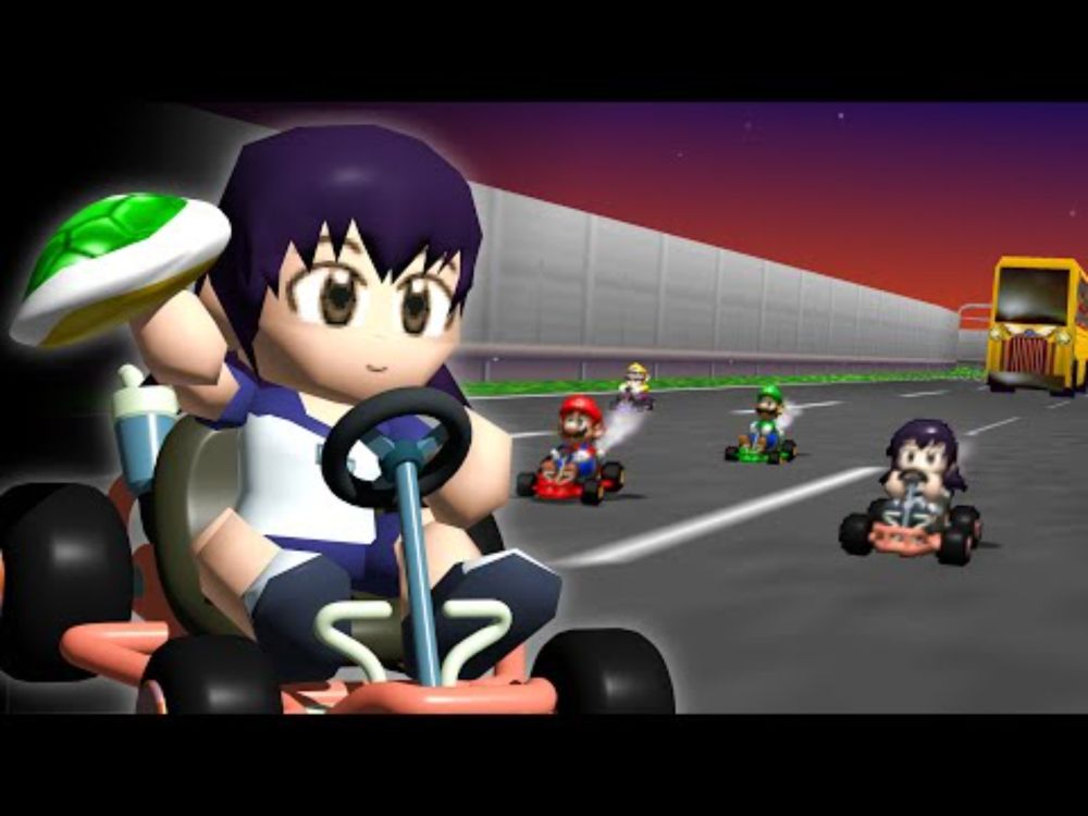 Tomo Kart 64?!? (Azumanga Daioh)