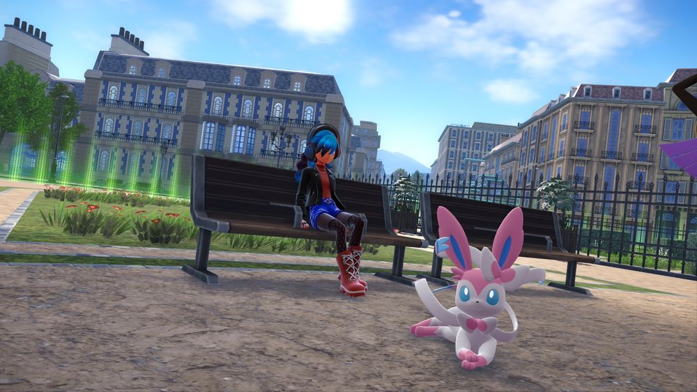 Different angle and now Lu-lu is sitting as well