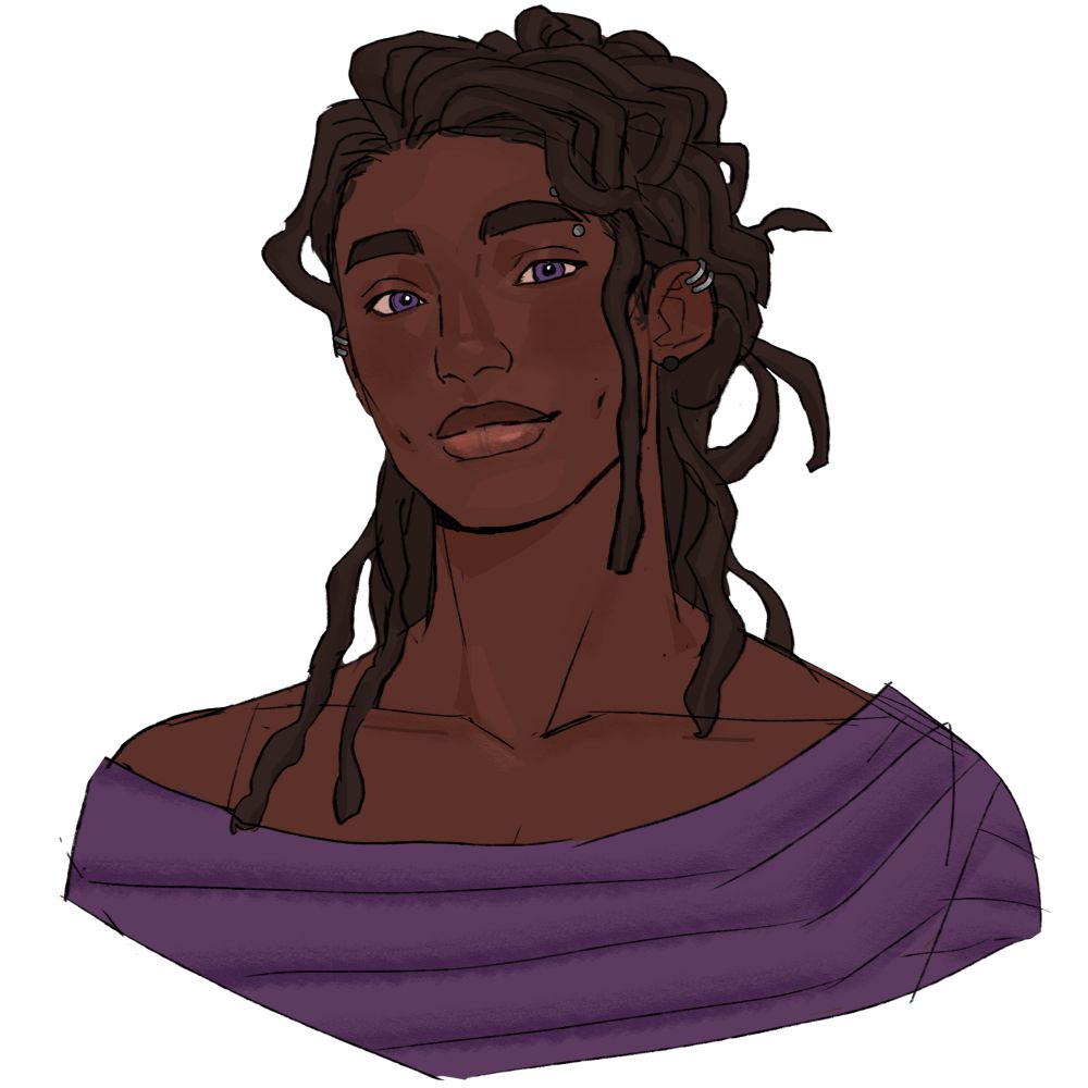 A digital drawing of Navara by Rinnyleep