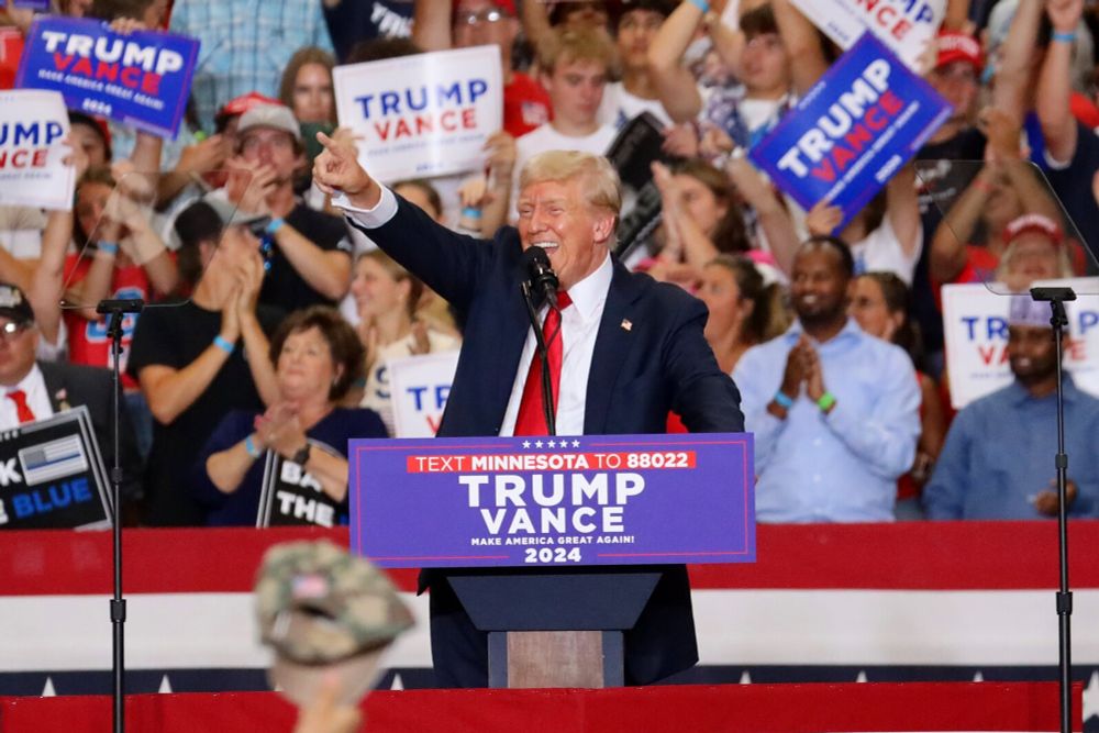 Trump campaign misses Oct. 10 due date, owes St. Cloud $209K for rally