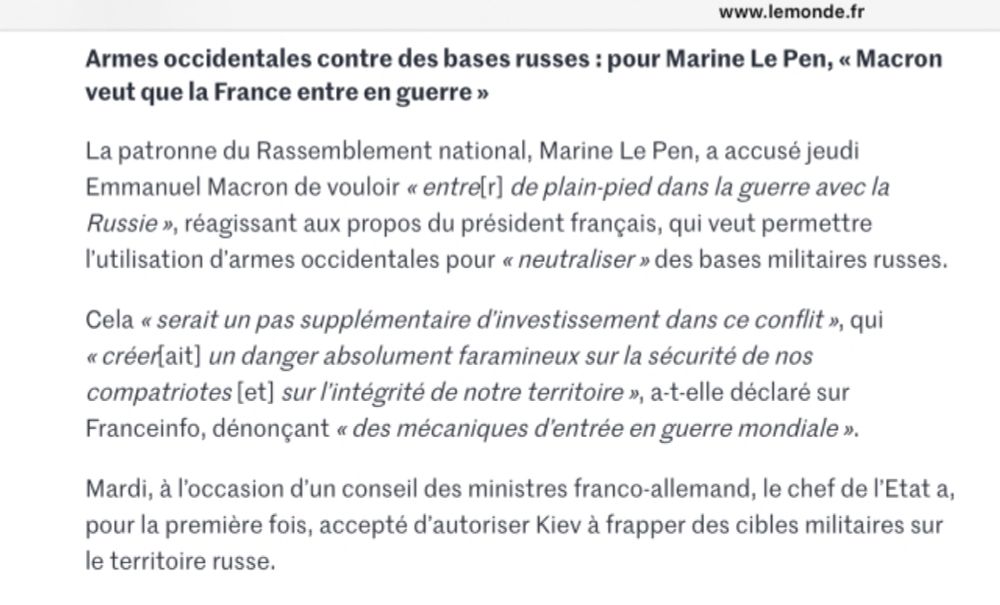 Ukraine, le droit de se défendre au grand dam de Poutine et du Rassemblement national…