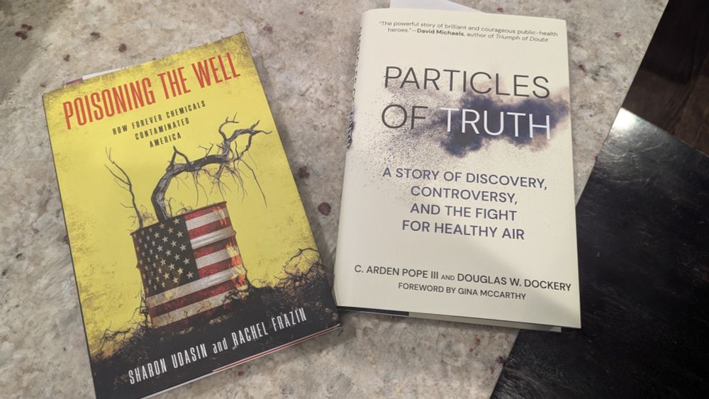 Left: Poisoning the Well (Udasin and Frazin) 
Right: Particles of Truth (Pope and Dockery)