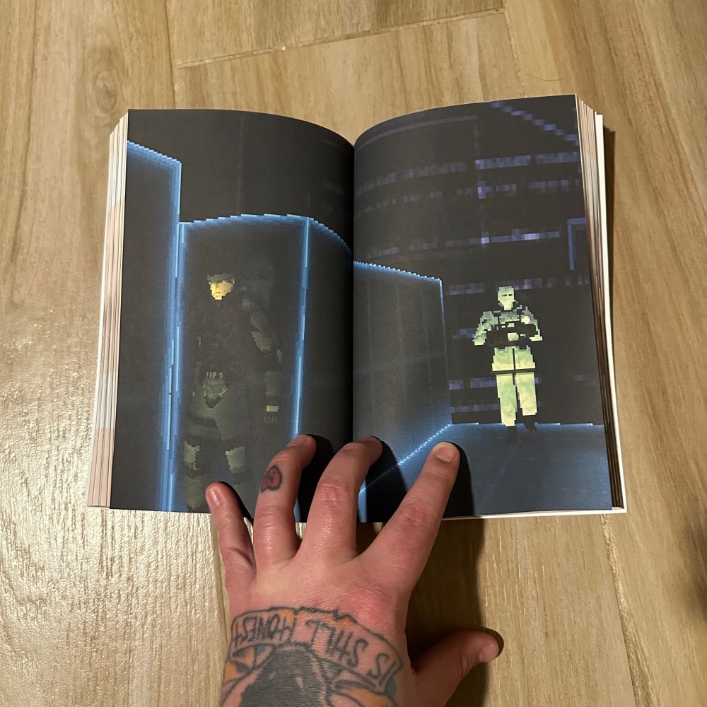 Interior pages from 32 Bit Library Vol 3. 