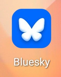 The Bluesky app icon for Android, now with gradients!