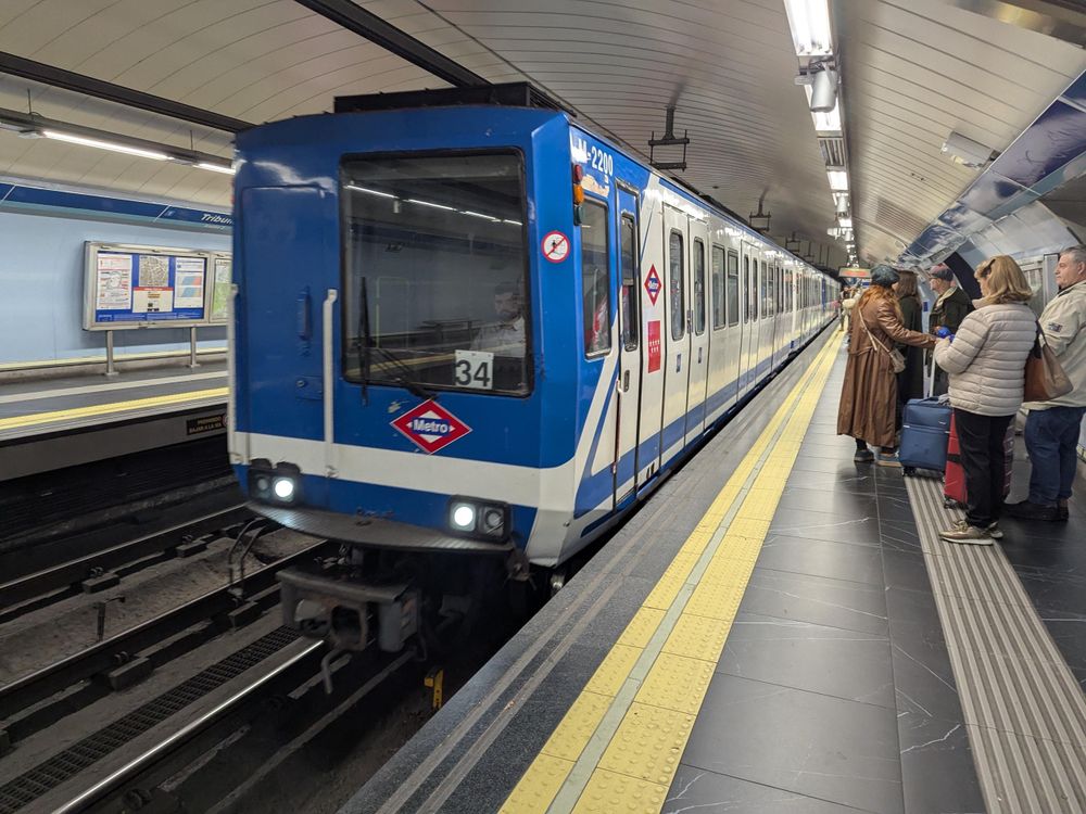 Métro de la ligne 1 de Madrid