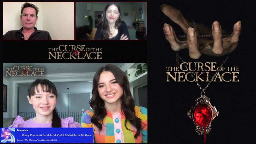 The cast of “The Curse of the Necklace” talks horror tales | Slice of SciFi