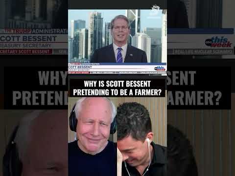 Scott Bessent, not a farmer