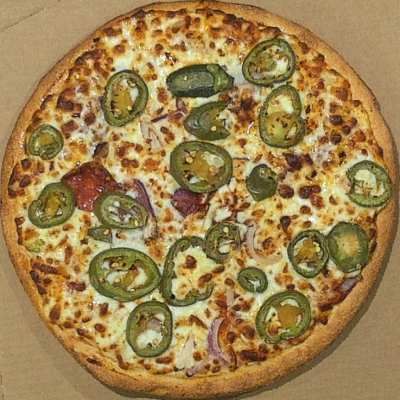 A fabulous pizza